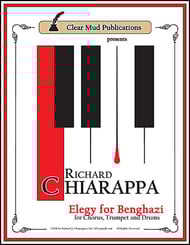 Elegy for Benghazi (for Chorus) SATB choral sheet music cover Thumbnail
